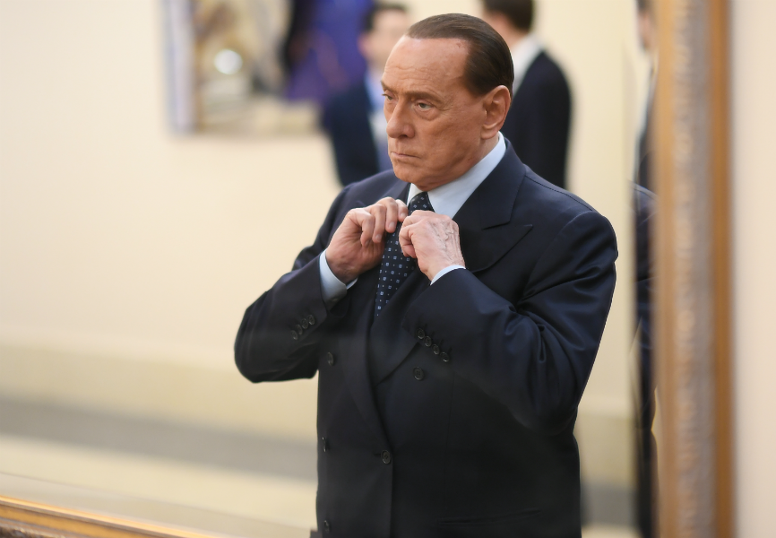 Silvio Berlusconi in March 2017. (PHOTO/European People's Party)